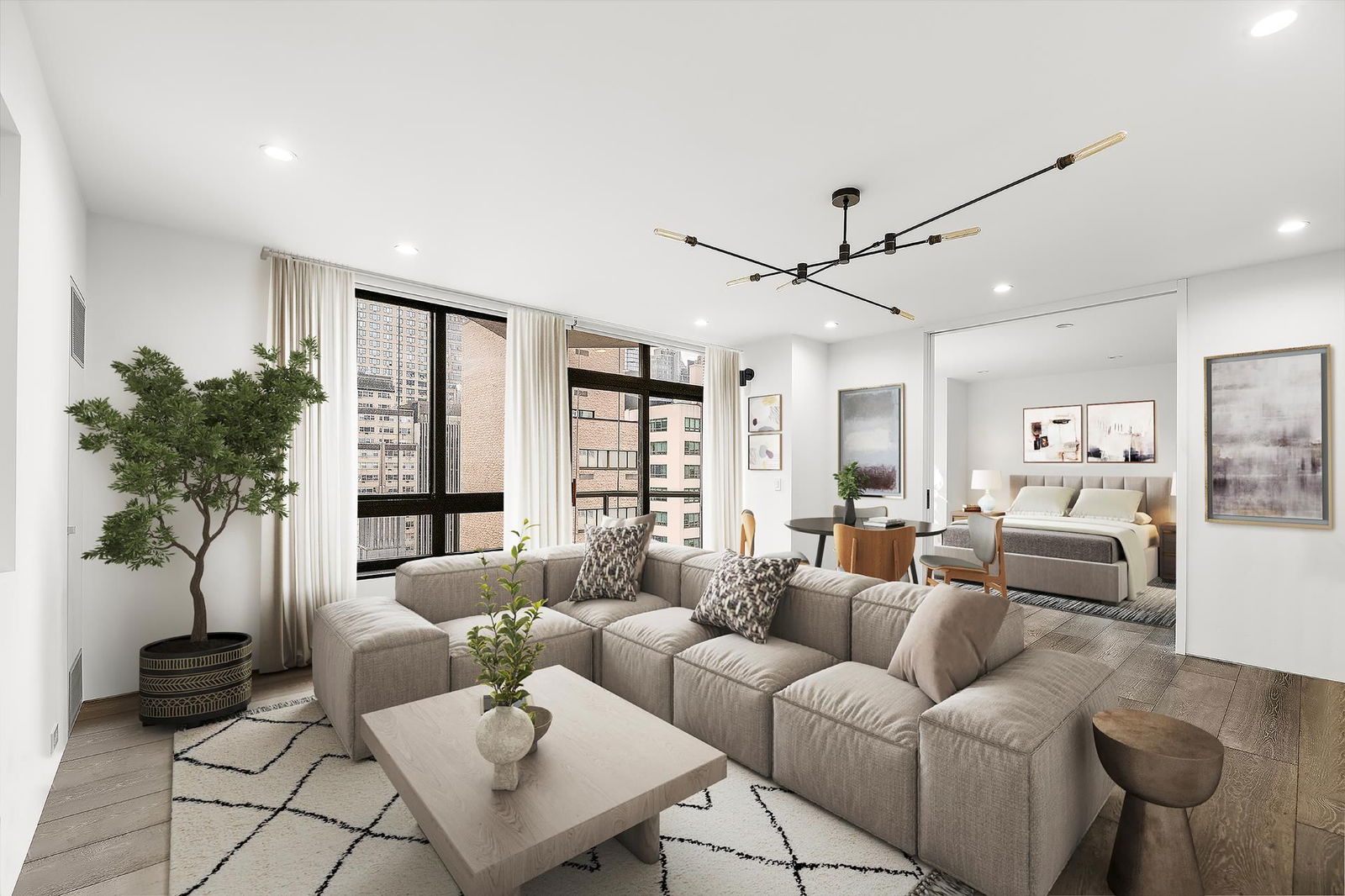 Real estate property located at 100 UNITED NATIONS #15D, New York, Turtle Bay, New York City, NY