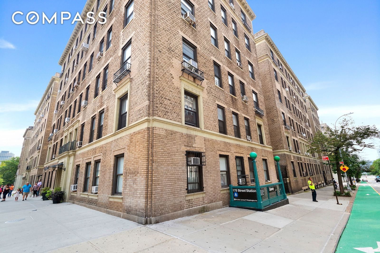 Real estate property located at 371 Fort Washington #6C, New York, Hudson Heights, New York City, NY
