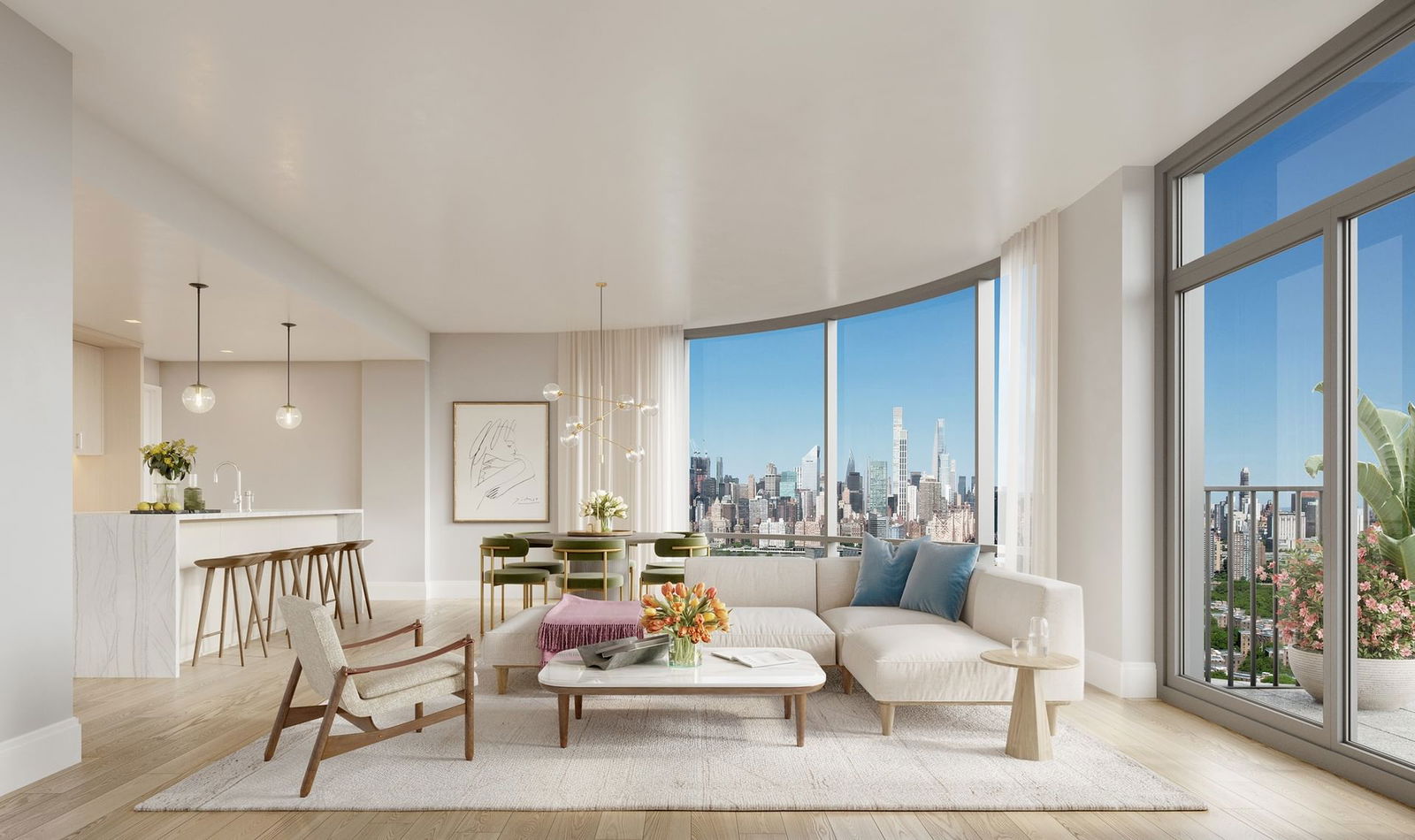 Real estate property located at 24-01 Queens #1702, Queens, Long Island City, New York City, NY
