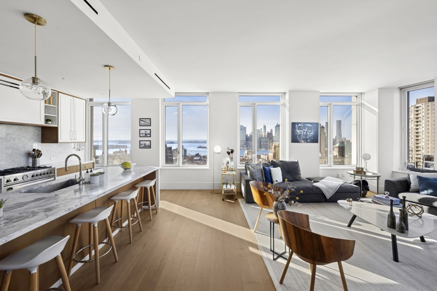 Real estate property located at 1 CLINTON #19A, Kings, Brooklyn Heights, New York City, NY