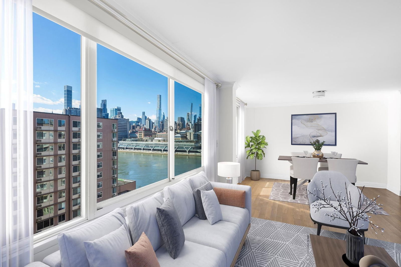 Real estate property located at 575 MAIN #1101, New York, Roosevelt Island, New York City, NY