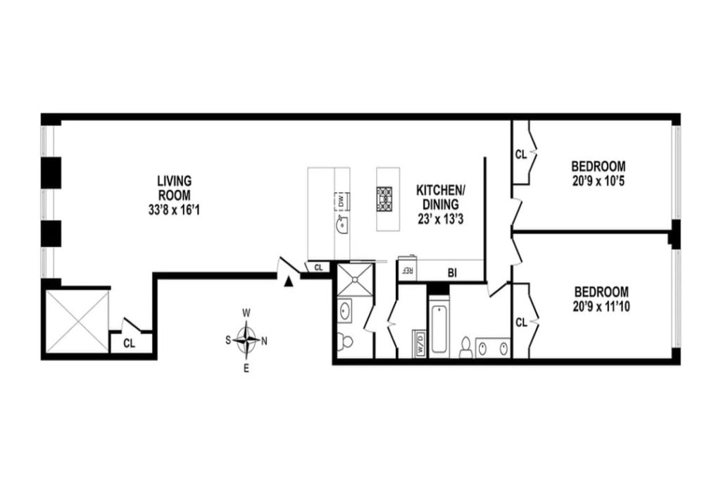 Real estate property located at 19 Murray #4, New York, Tribeca, New York City, NY