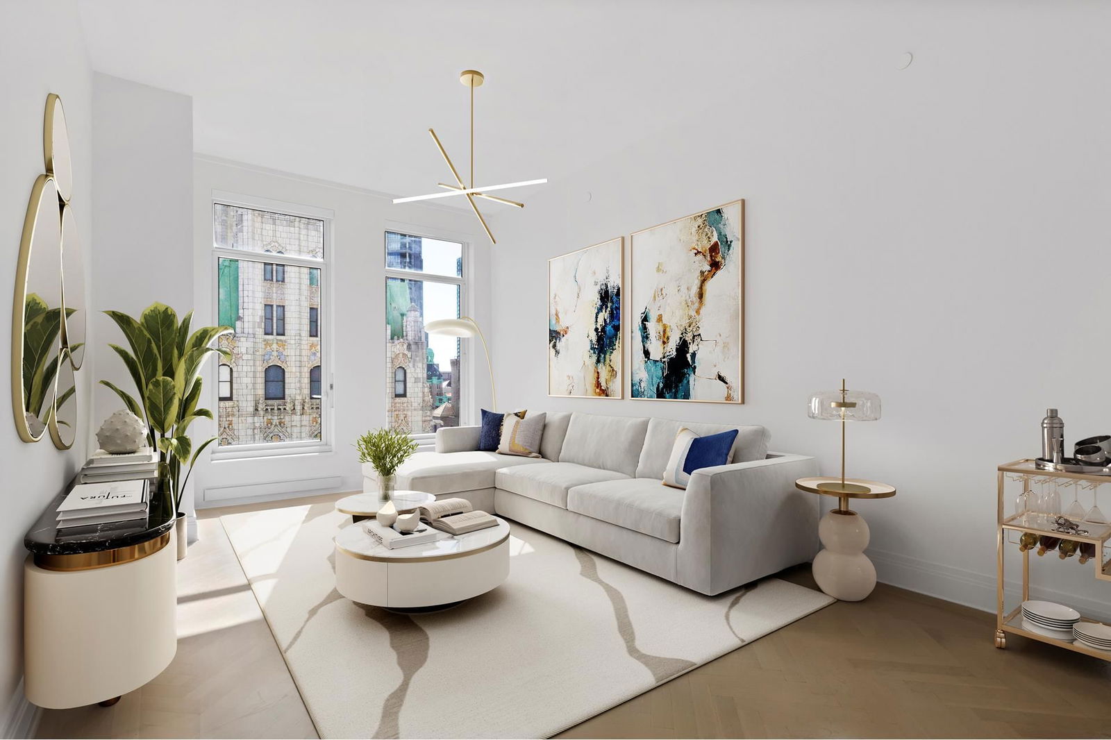 Real estate property located at 30 PARK #42C, New York, Tribeca, New York City, NY
