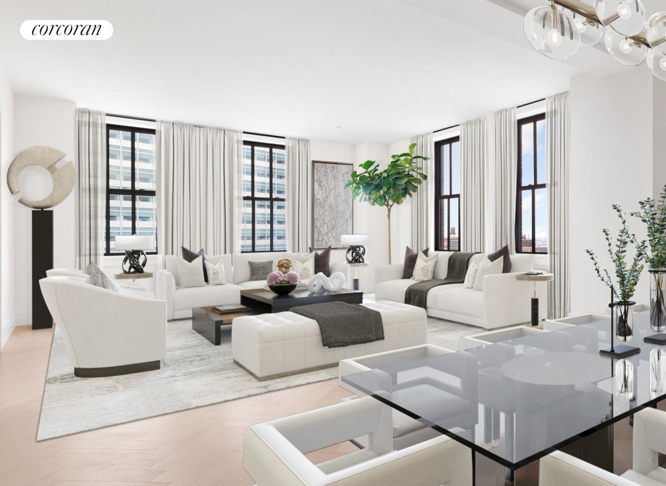 Real estate property located at 100 BARCLAY #22B, New York, Tribeca, New York City, NY
