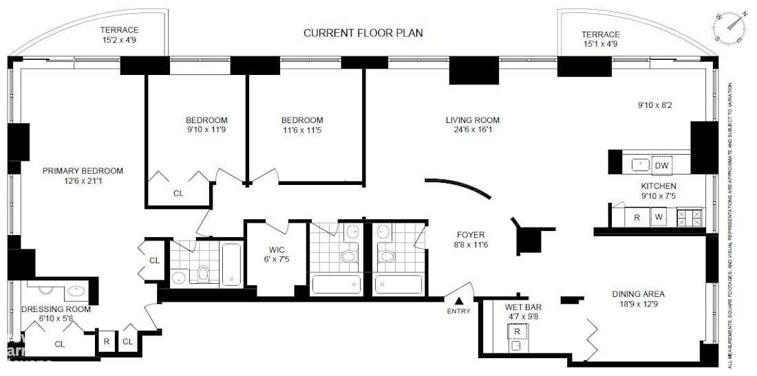 Real estate property located at 300 85TH #2202, New York, Yorkville, New York City, NY