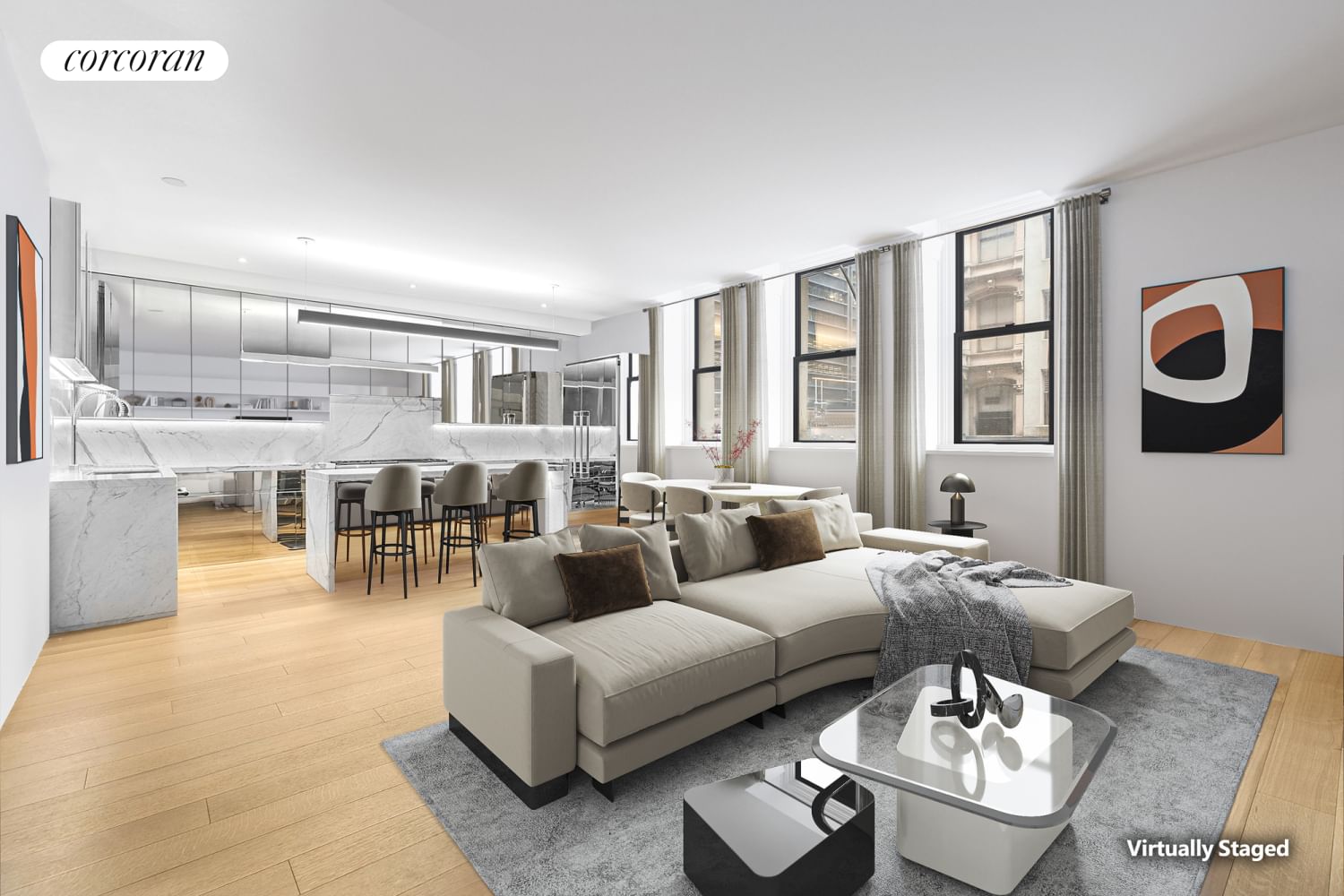 Real estate property located at 176 BROADWAY #3B4B, New York, Financial District, New York City, NY