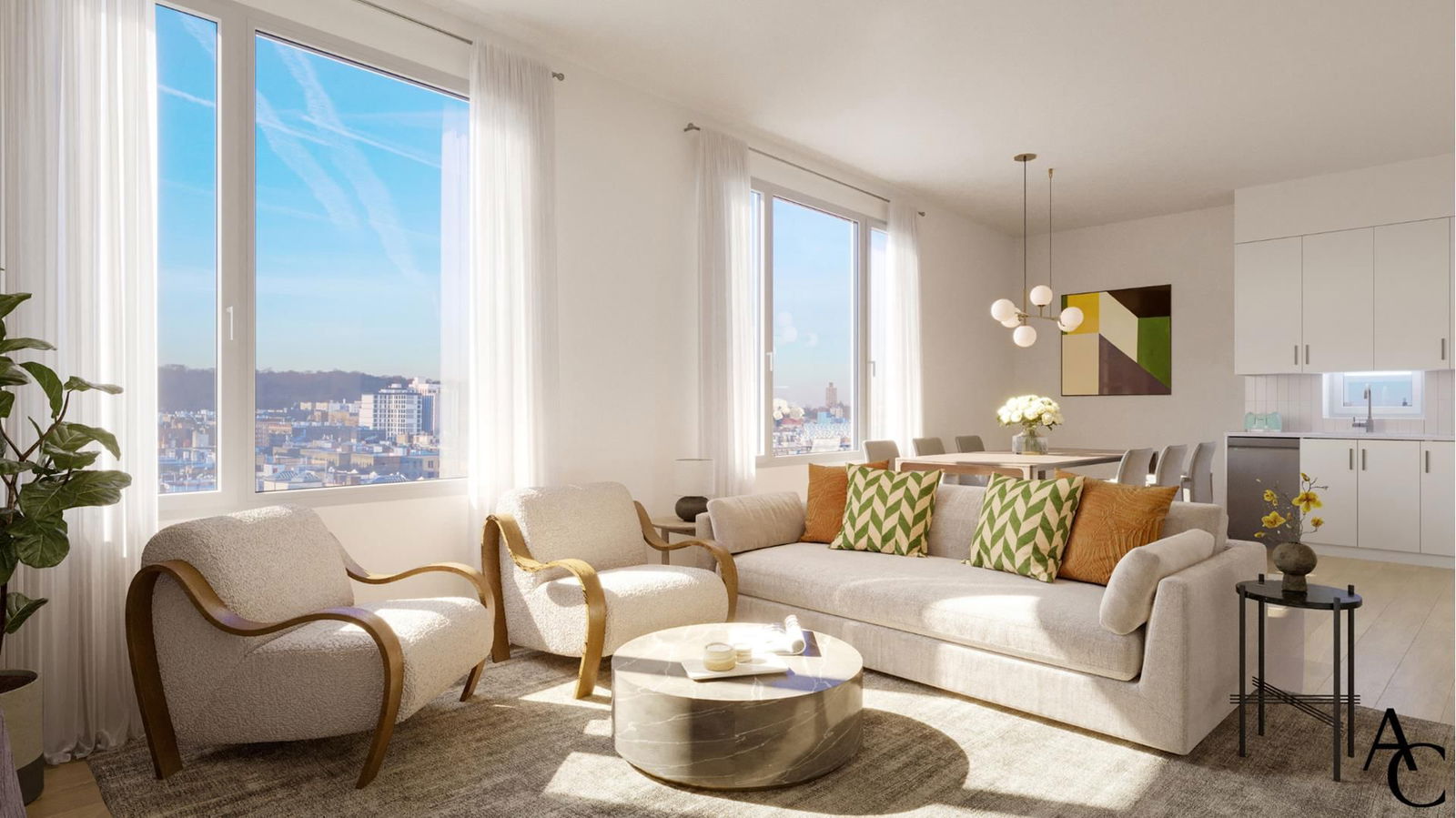 Real estate property located at 140 HILLSIDE #2B, New York, Fort George, New York City, NY