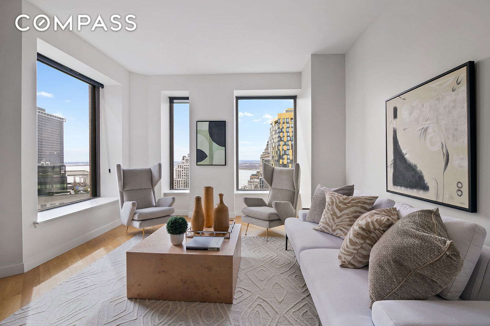 Real estate property located at 75 Wall #36F, New York, Financial District, New York City, NY