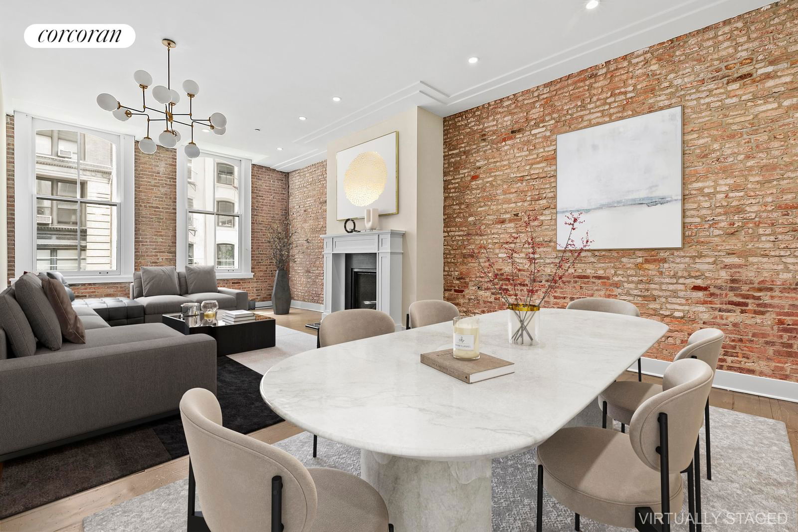 Real estate property located at 8 WARREN #3W, New York, Tribeca, New York City, NY