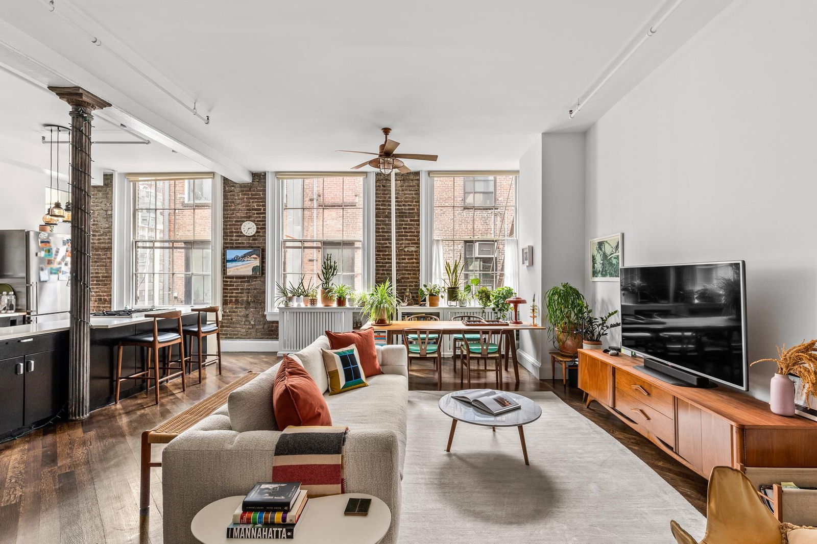 Real estate property located at 134 DUANE #4S, New York, Tribeca, New York City, NY