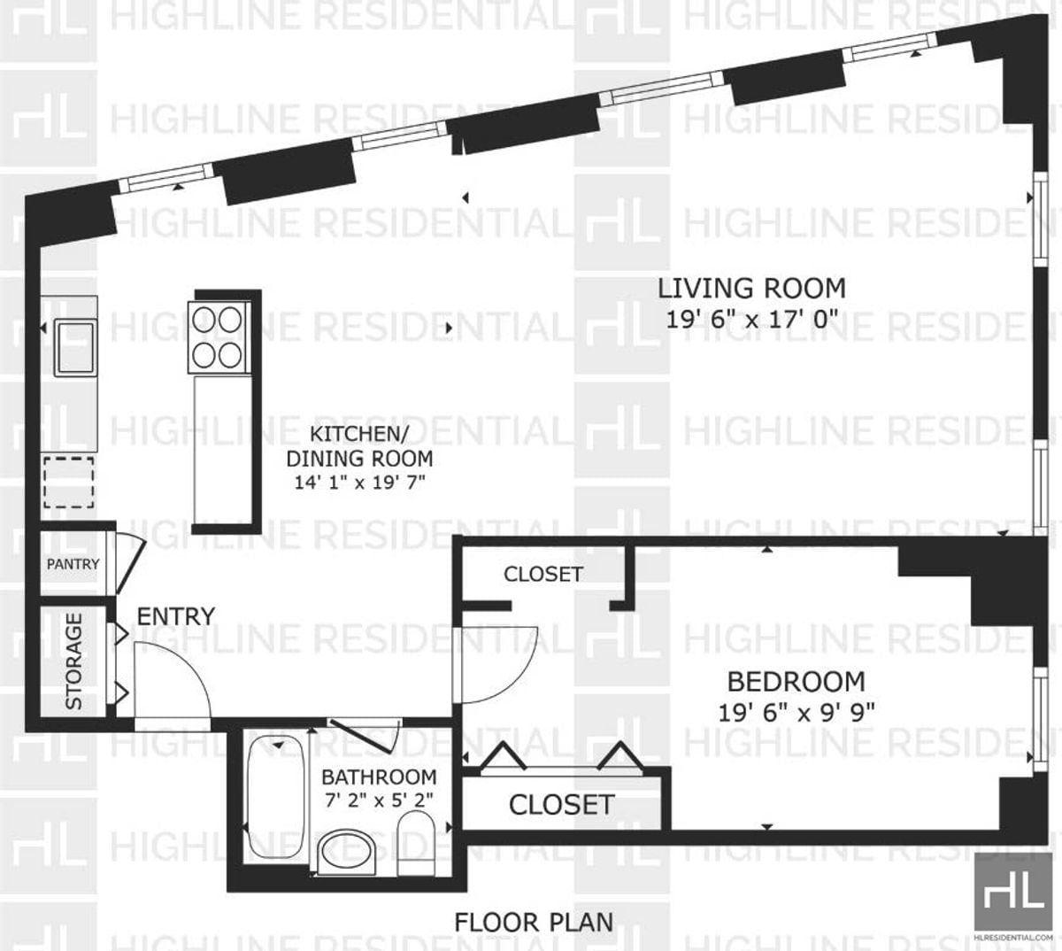 Real estate property located at 99 John #2109, New York, Financial District, New York City, NY