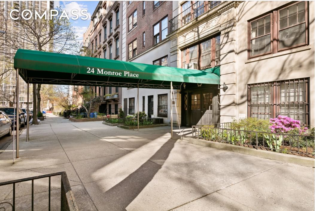 Real estate property located at 24 Monroe #1C, Kings, Brooklyn Heights, New York City, NY