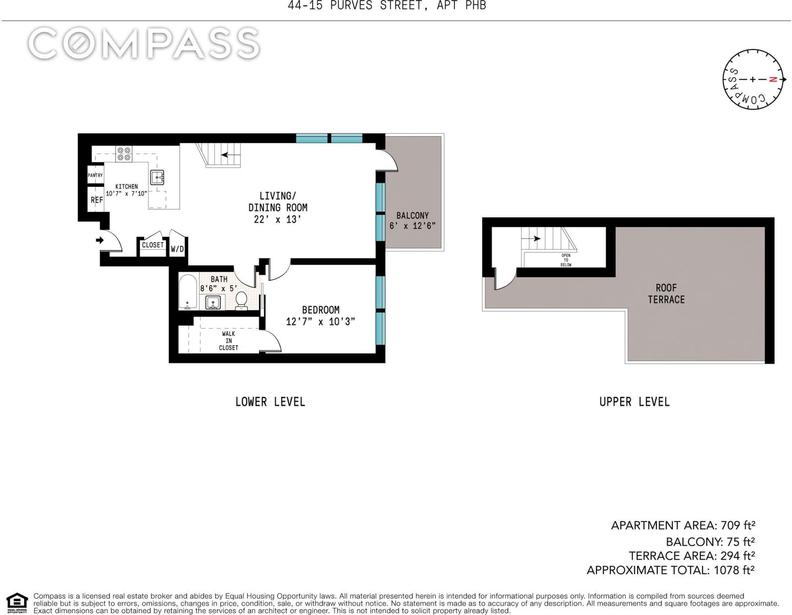 Real estate property located at 44-15 Purves PHB, Queens, Long Island City, New York City, NY