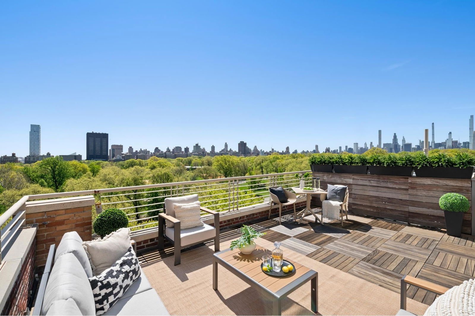 Real estate property located at 407 CENTRAL PH7B, New York, Manhattan Valley, New York City, NY