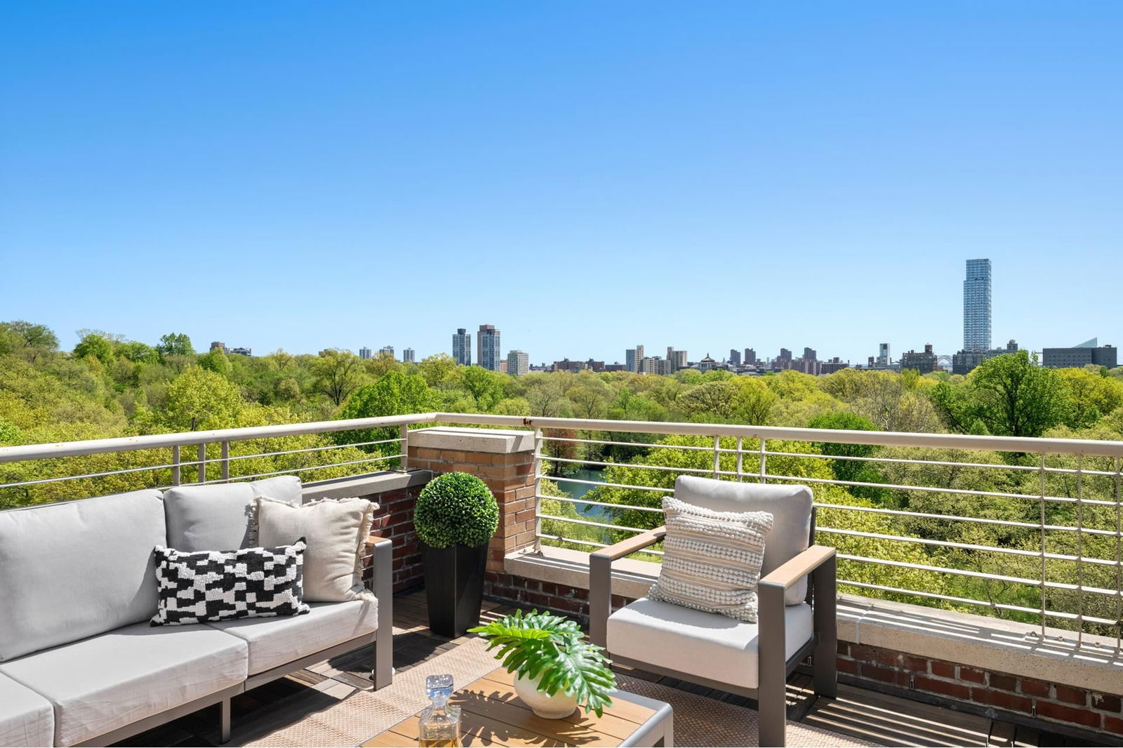 Real estate property located at 407 CENTRAL PH7B, New York, Manhattan Valley, New York City, NY