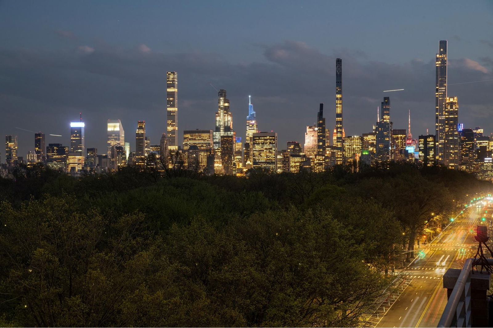 Real estate property located at 407 CENTRAL PH7B, New York, Manhattan Valley, New York City, NY