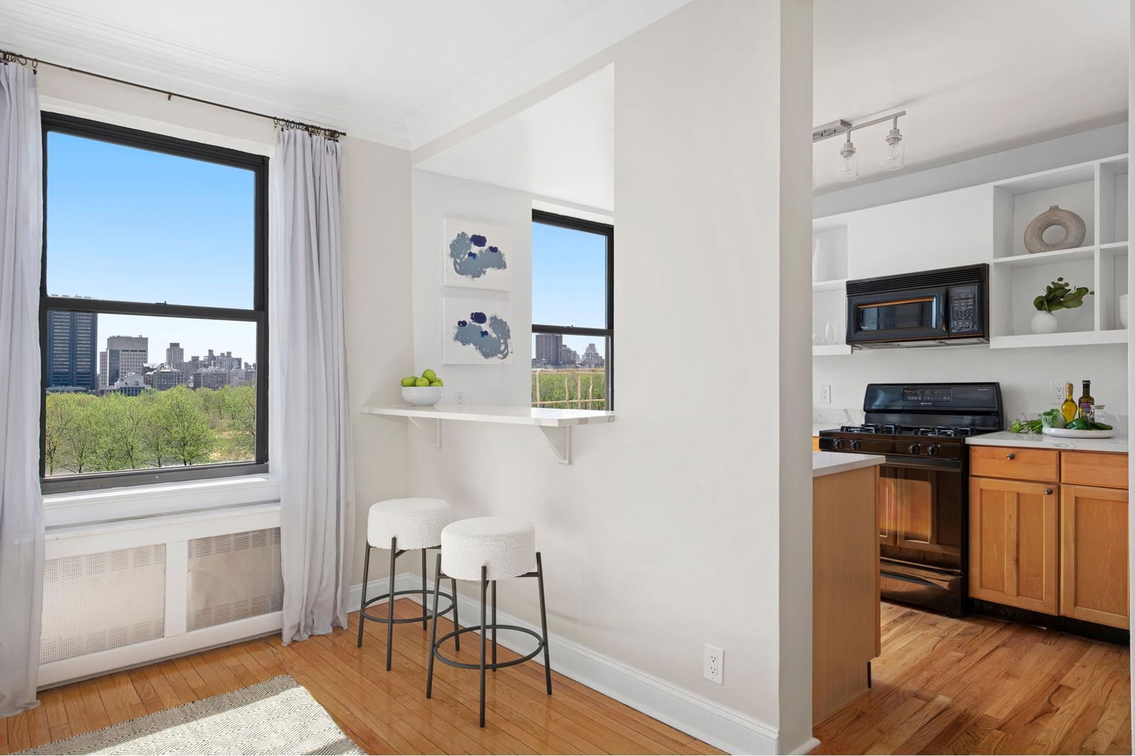 Real estate property located at 407 CENTRAL PH7B, New York, Manhattan Valley, New York City, NY