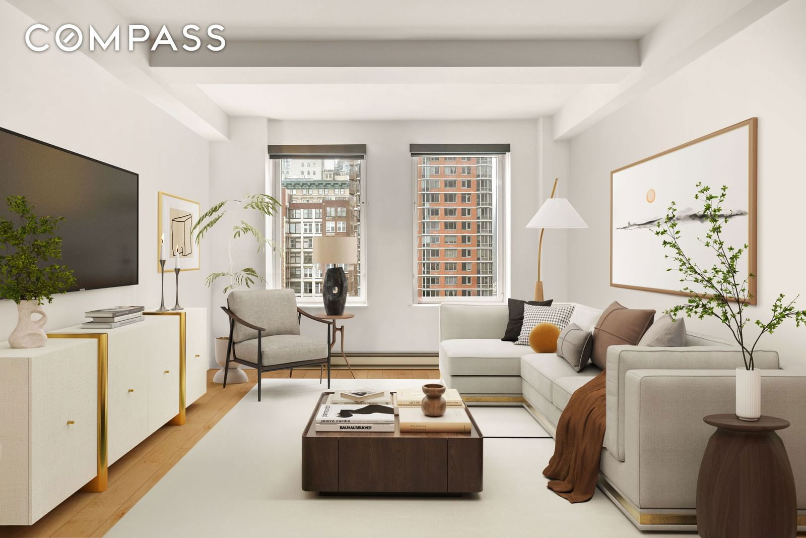 Real estate property located at 93 Worth #1205, New York, Tribeca, New York City, NY
