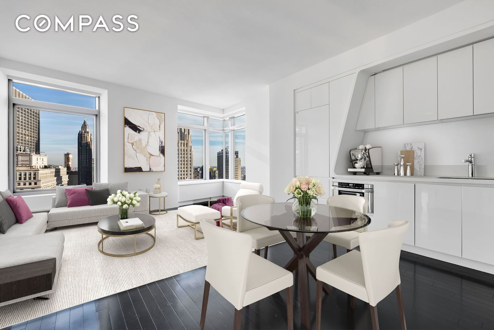 Real estate property located at 123 Washington #52F, New York, Financial District, New York City, NY