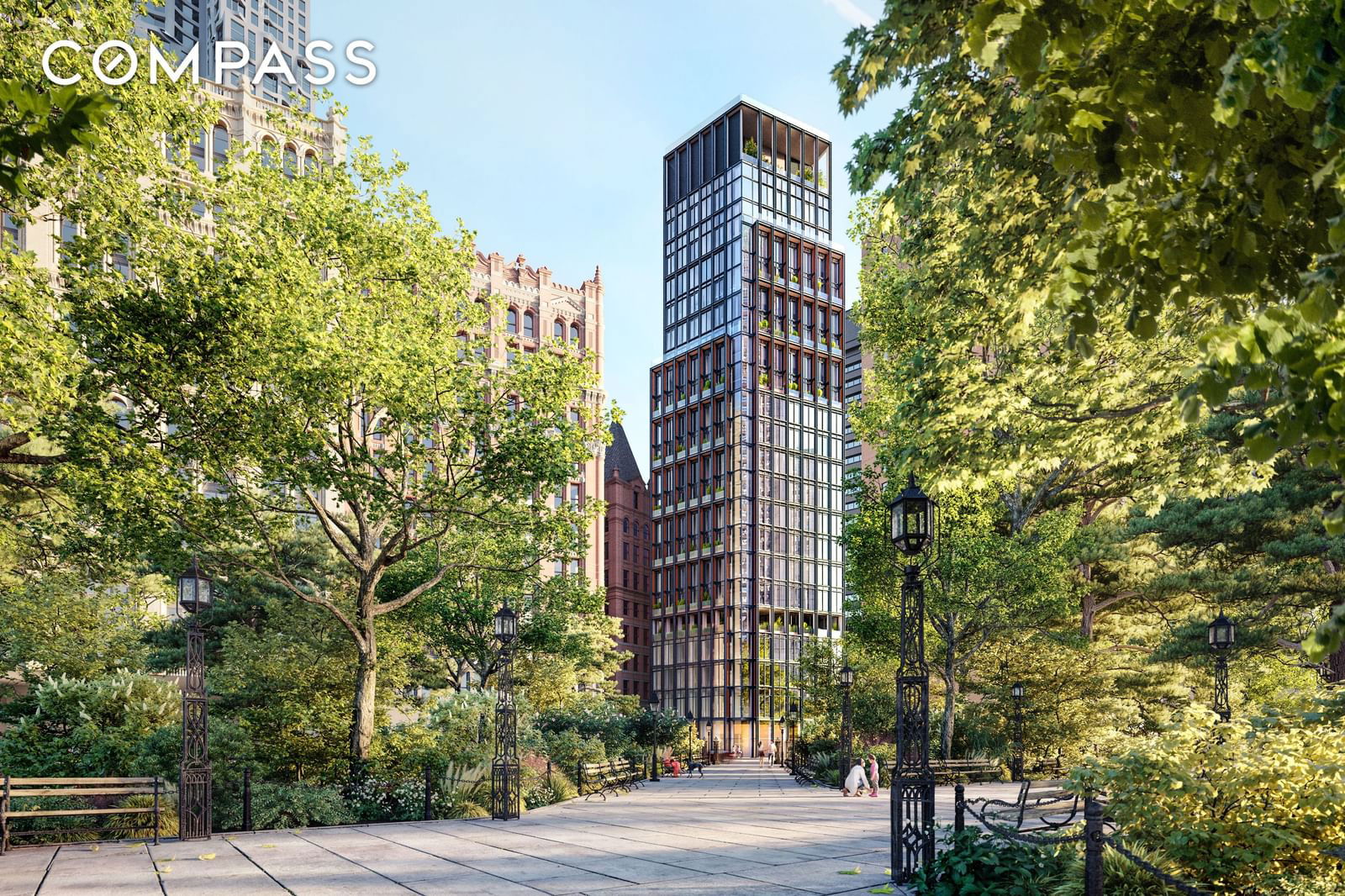 Real estate property located at 33 Park #17B, New York, Financial District, New York City, NY