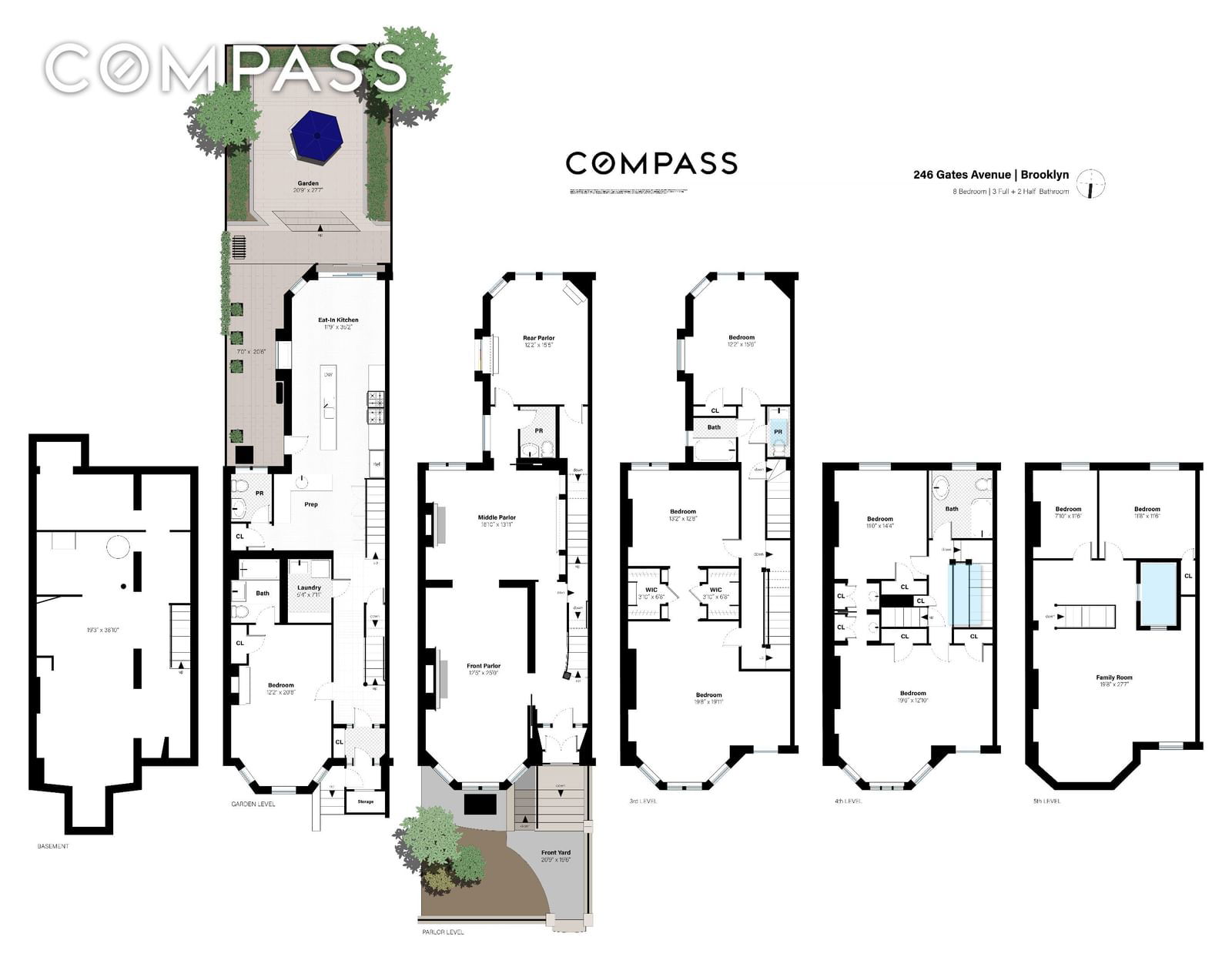 Real estate property located at 246 Gates, Kings, Bedford-stuyvesant, New York City, NY