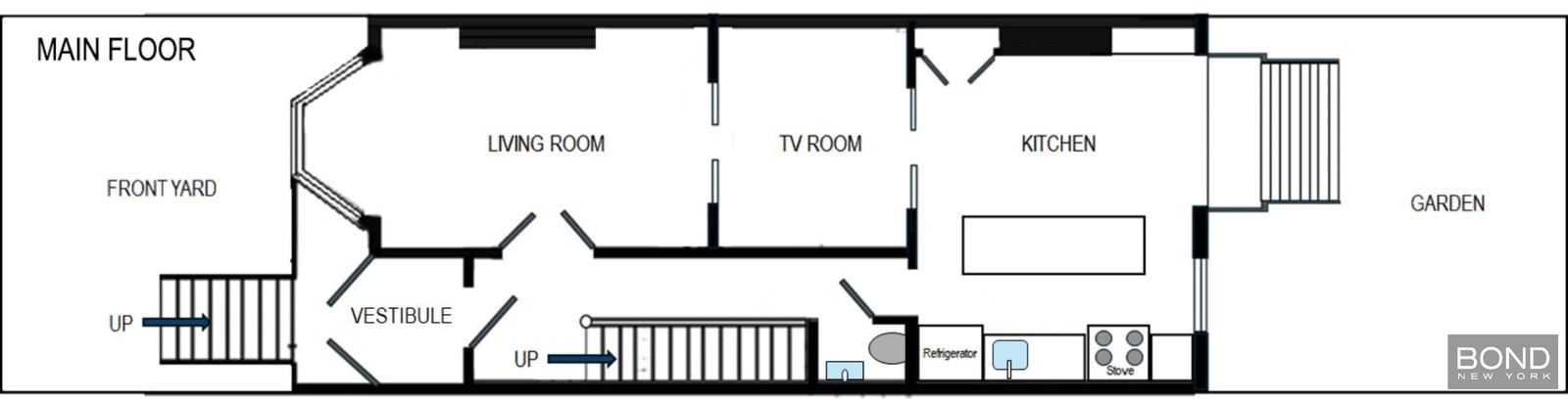 Real estate property located at 297 163rd, Bronx, Concourse Village, New York City, NY