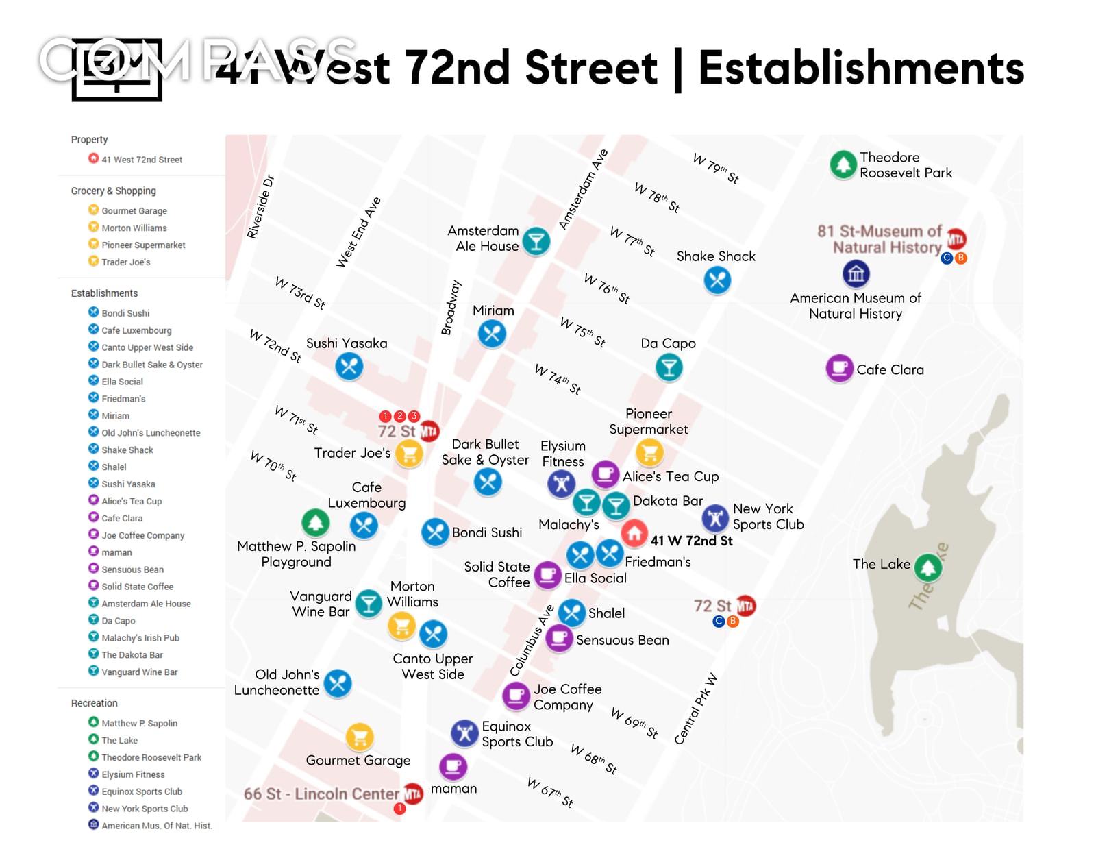 Real estate property located at 41 72nd #10B, New York, Upper West Side, New York City, NY