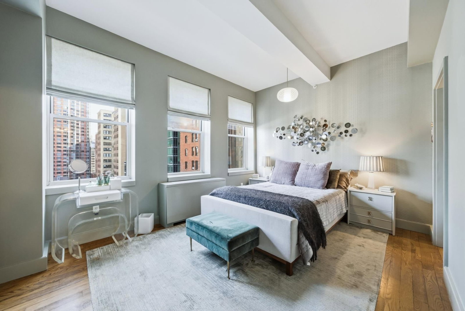 Real estate property located at 80 Chambers #11-E, New York, Tribeca, New York City, NY
