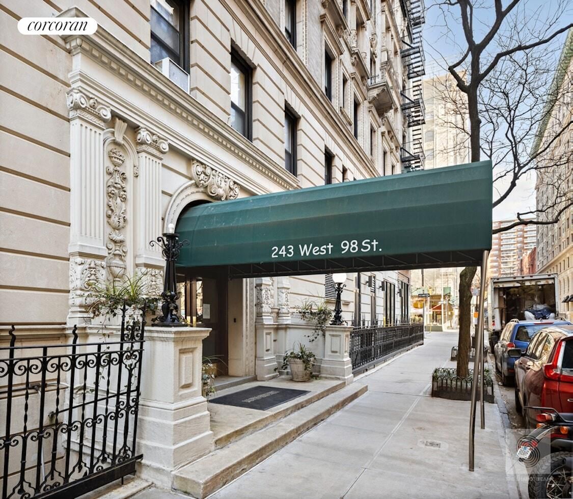 Real estate property located at 243 98TH #2C, New York, Upper West Side, New York City, NY