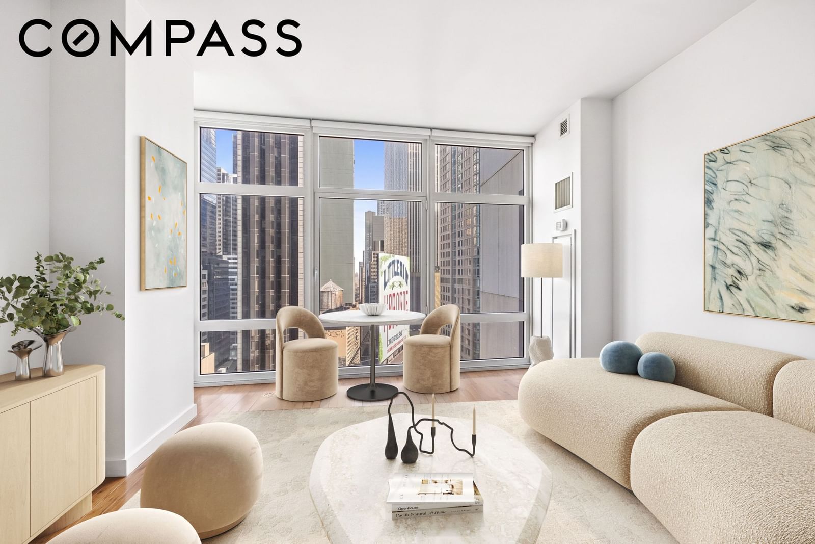 Real estate property located at 1600 Broadway #19F, New York, Midtown, New York City, NY