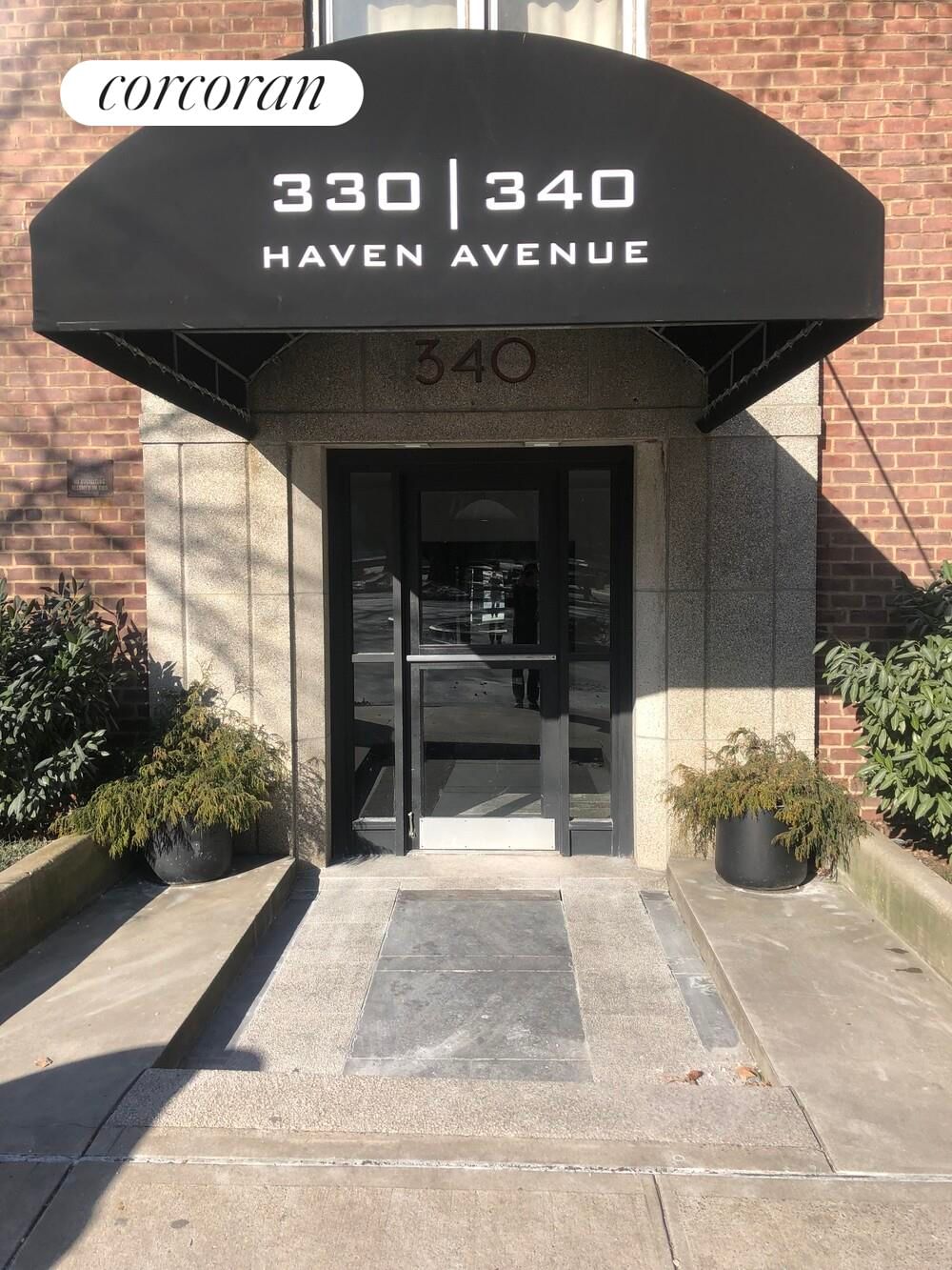 Real estate property located at 340 HAVEN #6N, New York, Hudson Heights, New York City, NY