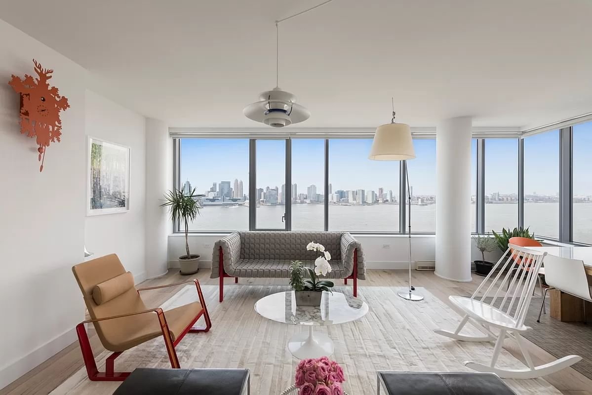Real estate property located at 2 RIVER #19EF, NewYork, Battery Park City, New York City, NY