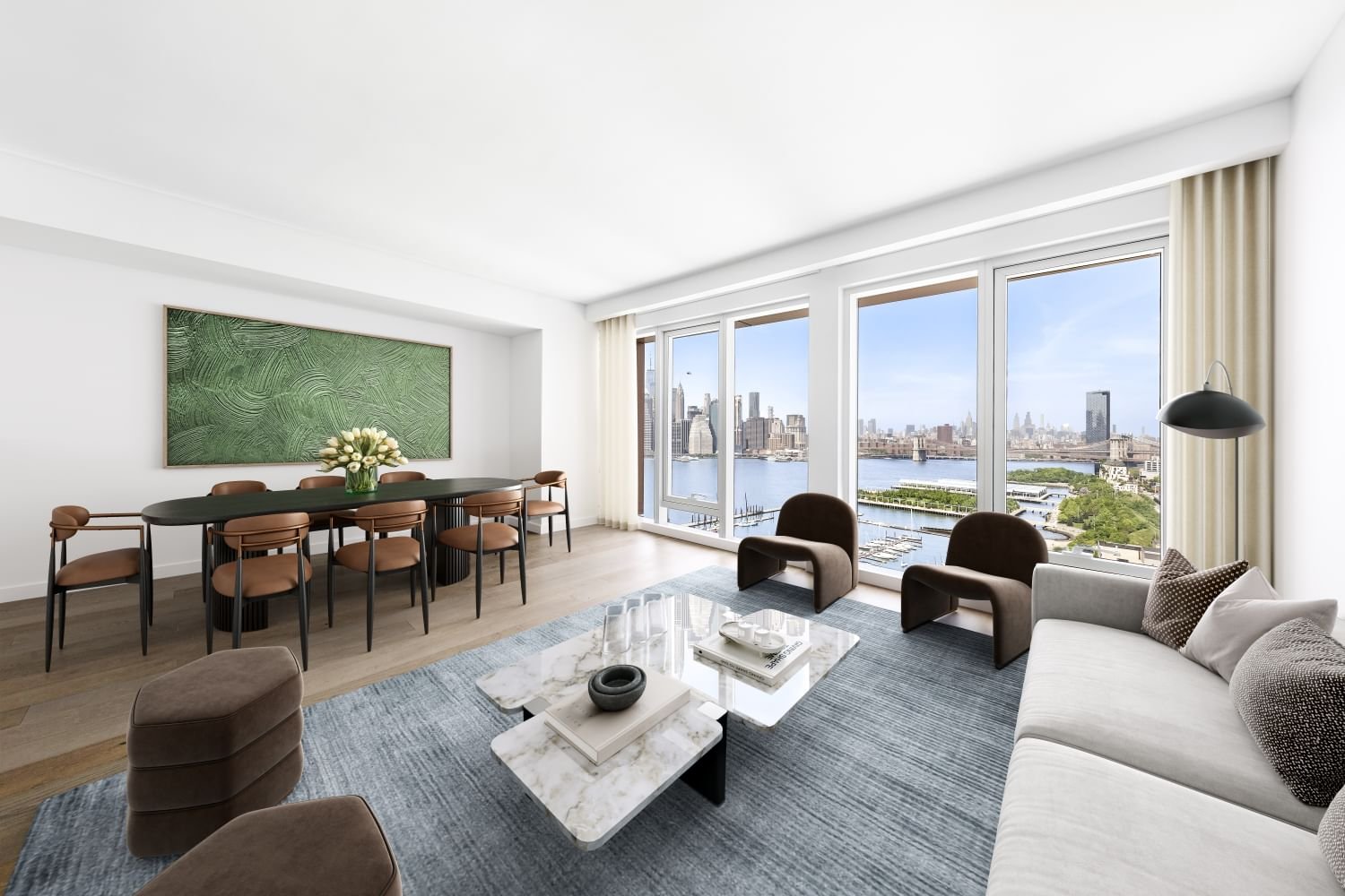 Real estate property located at 50 BRIDGE PARK #23C, Kings, Brooklyn Heights, New York City, NY