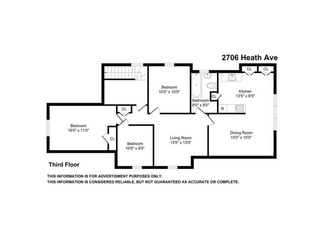 Real estate property located at 2706 HEATH, Bronx, New York City, NY