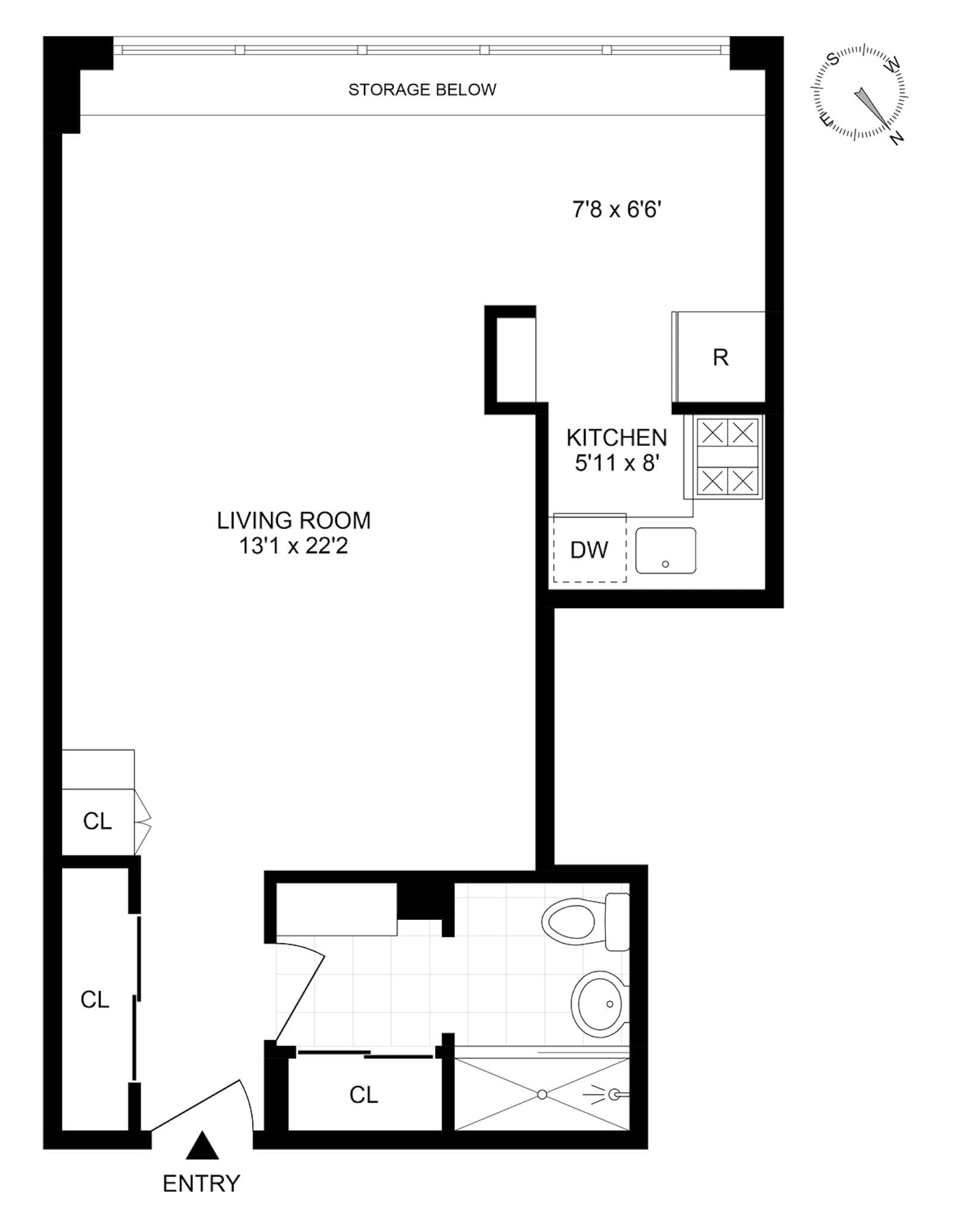 Real estate property located at 310 70TH #9B, NewYork, New York City, NY