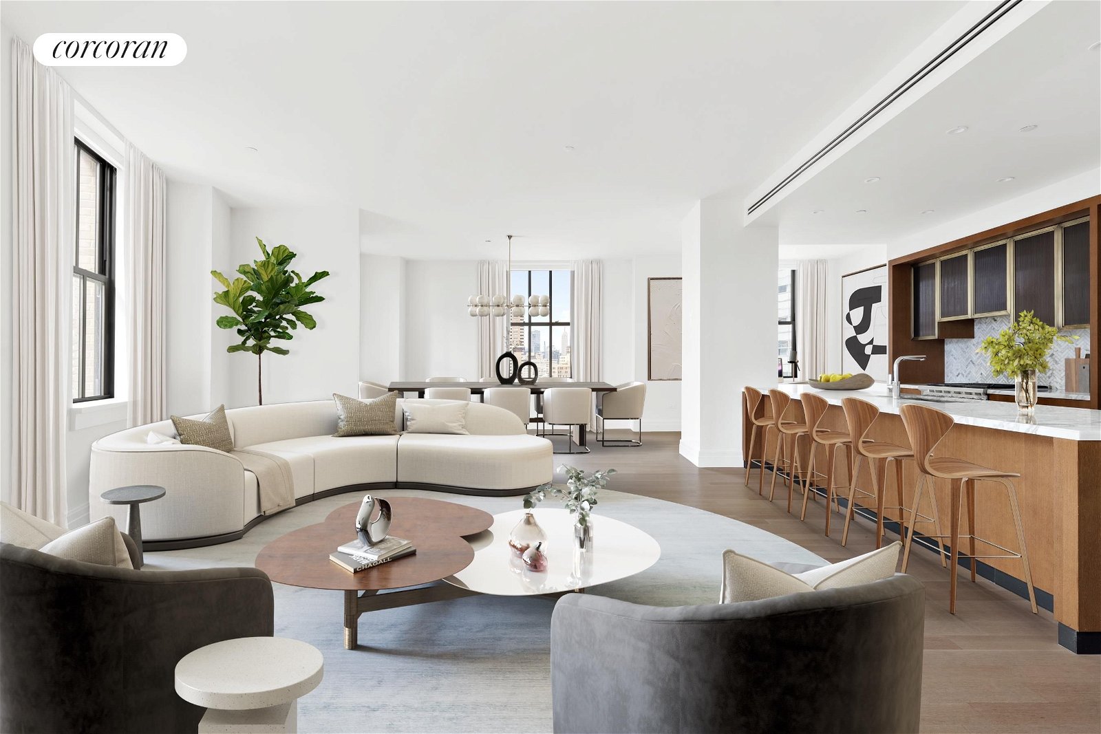 Real estate property located at 100 Barclay #12B, New York, New York City, NY