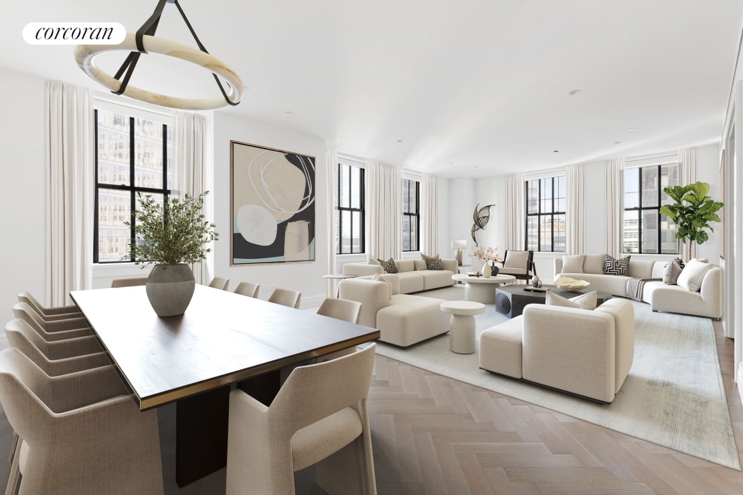 Real estate property located at 100 Barclay #20C, New York, New York City, NY