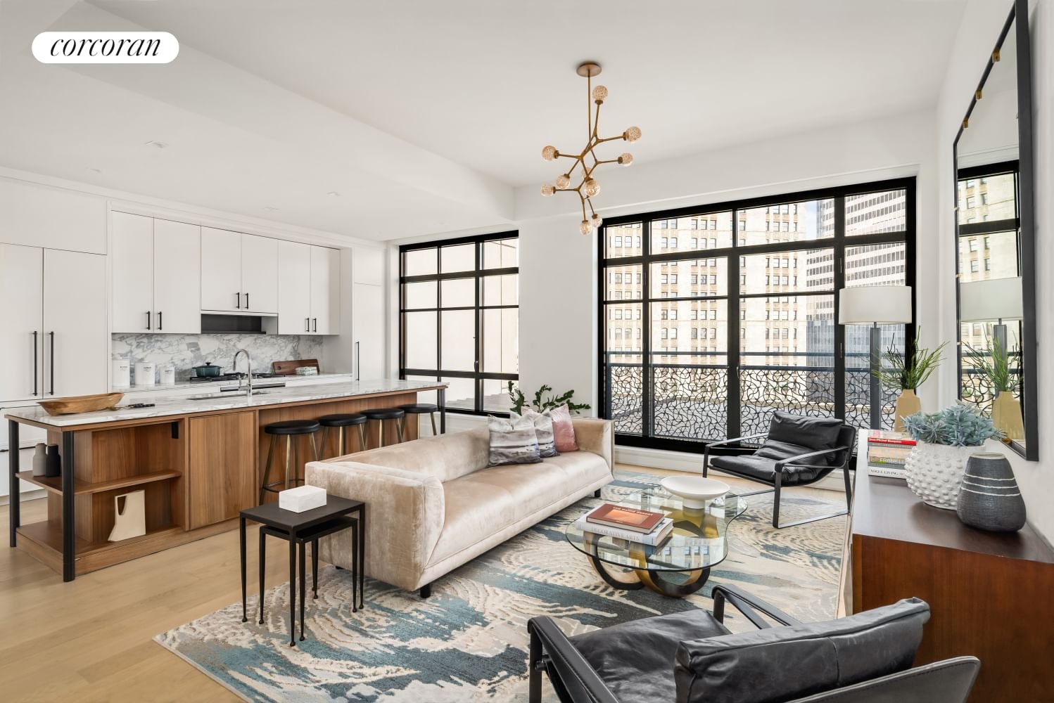 Real estate property located at 25 PARK #12D, NewYork, Seaport, New York City, NY