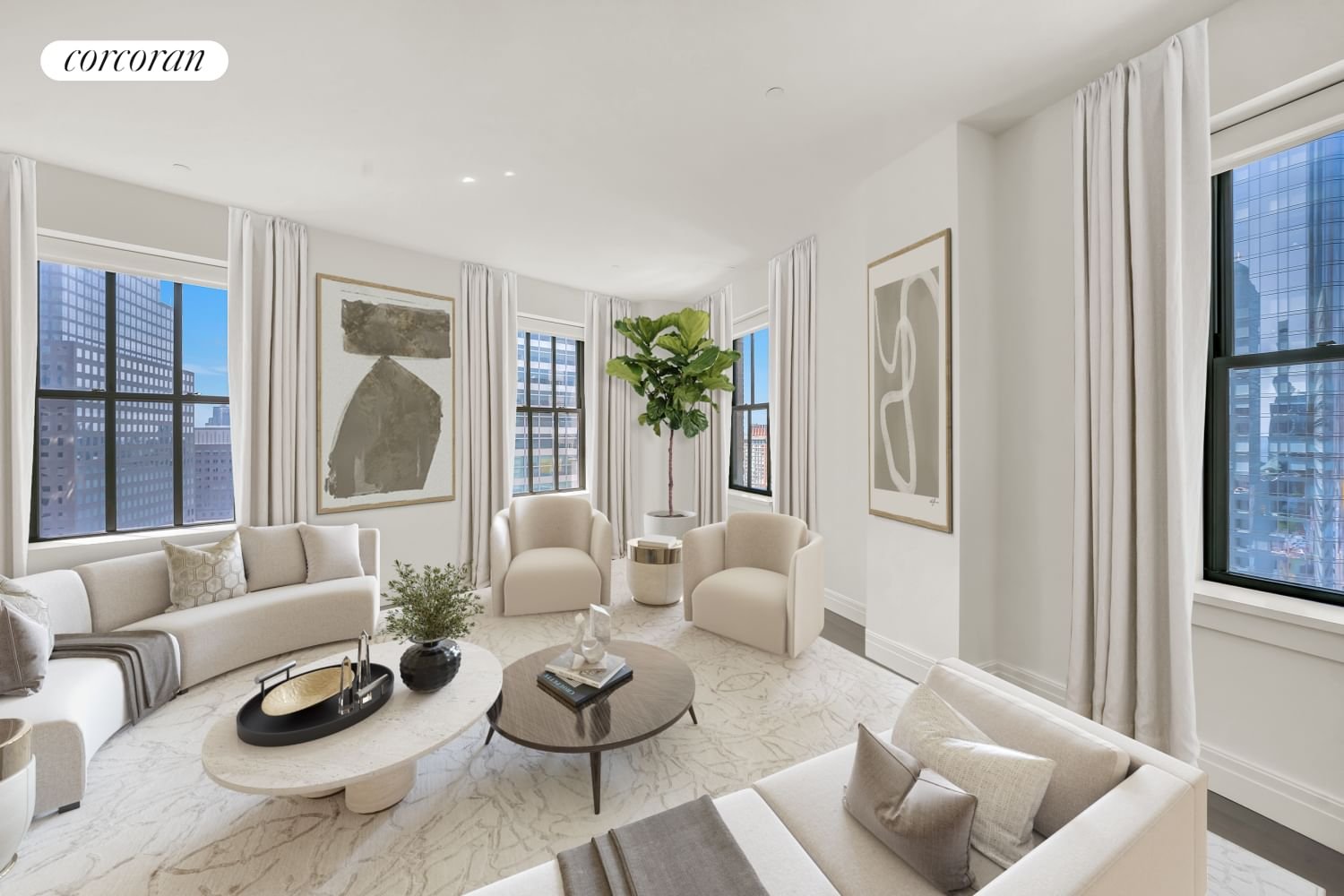 Real estate property located at 100 BARCLAY #17B, NewYork, Tribeca, New York City, NY