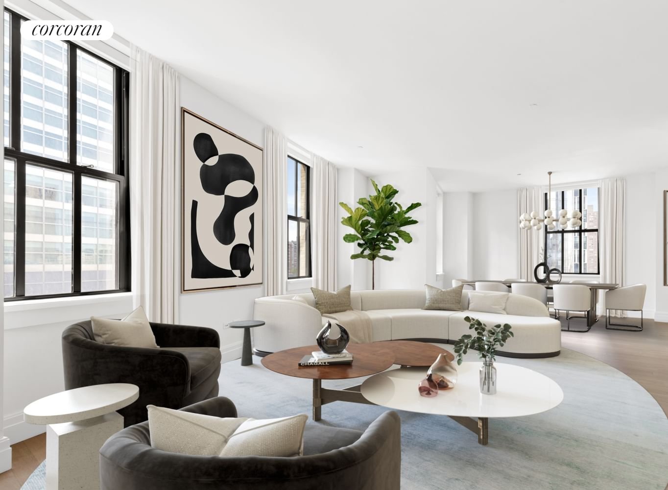Real estate property located at 100 BARCLAY #17D, NewYork, Tribeca, New York City, NY