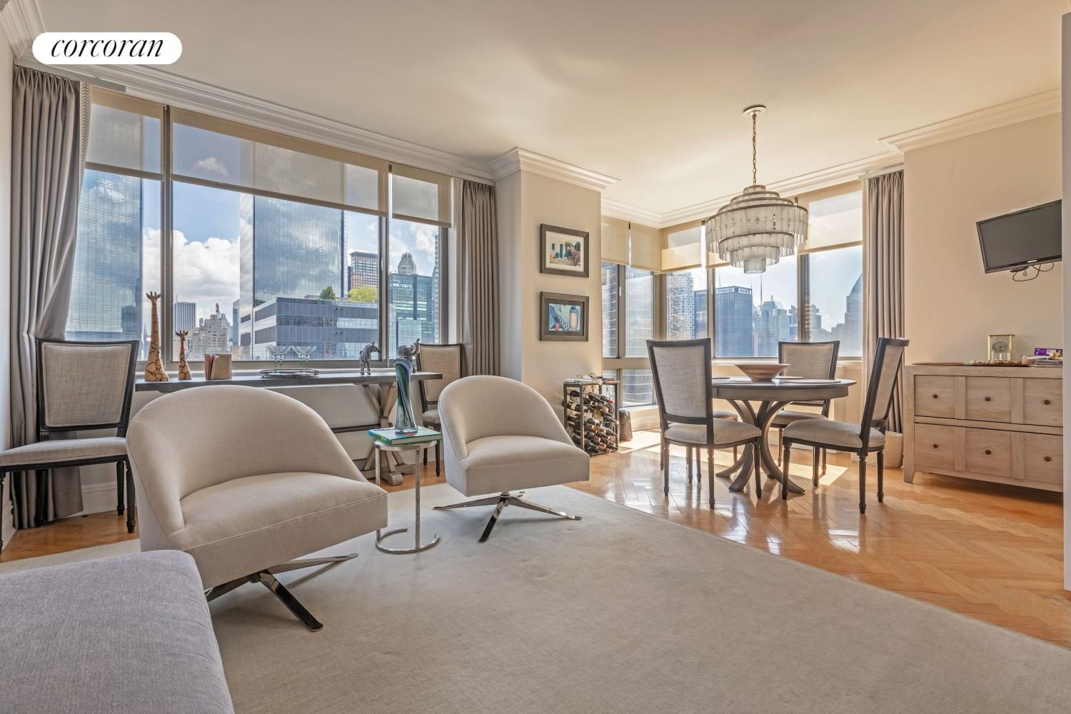 Real estate property located at 2 COLUMBUS #31C, New York, Upper West Side, New York City, NY