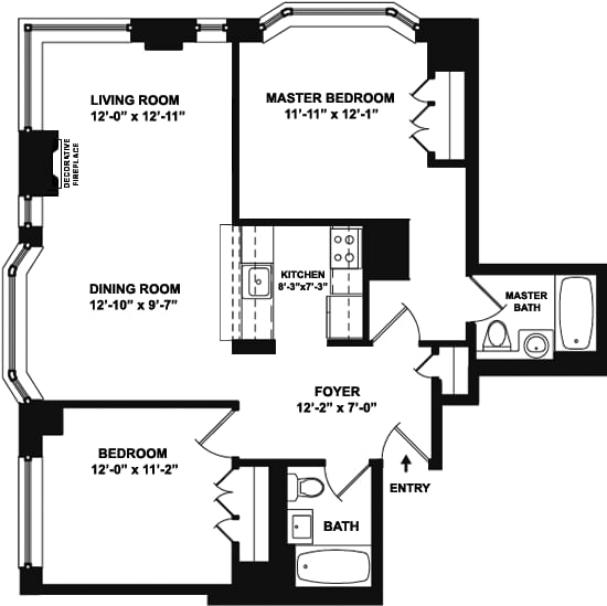Real estate property located at 400 90TH #8D, Newyork, Yorkville, New York City, NY