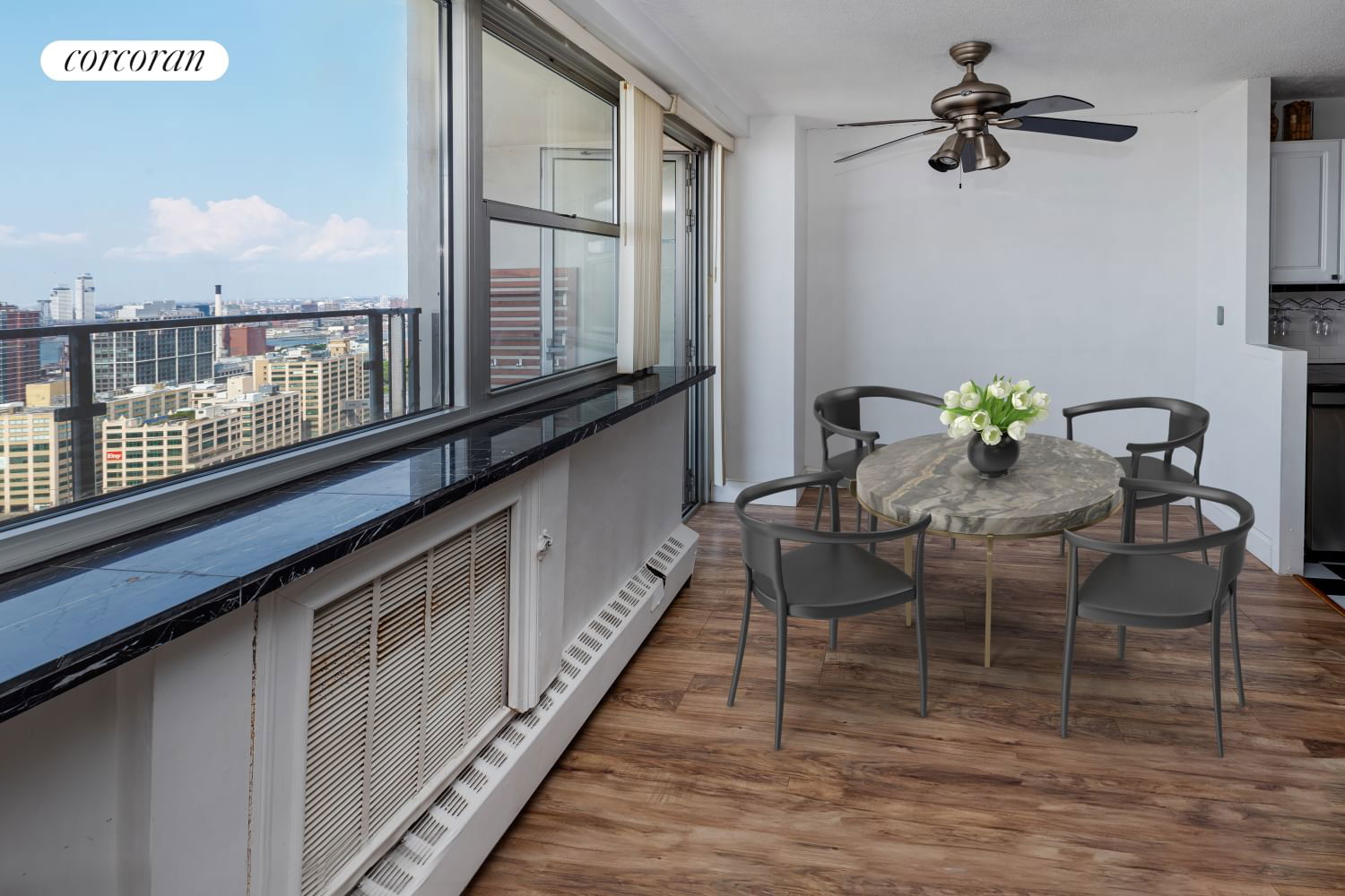 Real estate property located at 75 HENRY #28D, Kings, Brooklyn Heights, New York City, NY