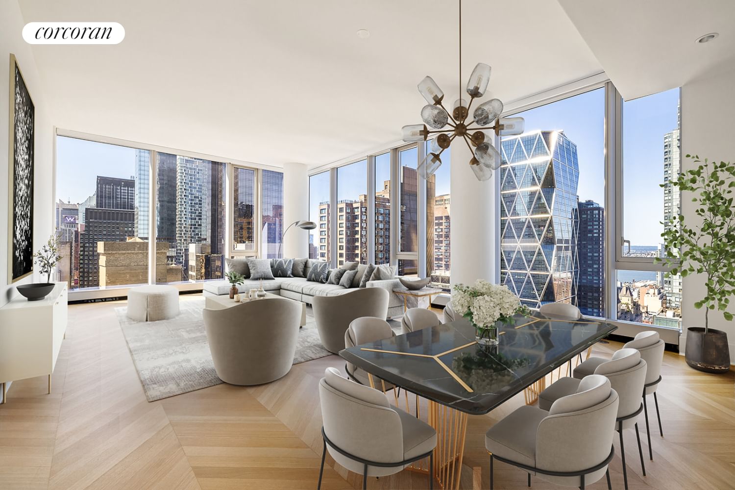 Real estate property located at 217 57TH #35F, NewYork, Central Park South, New York City, NY