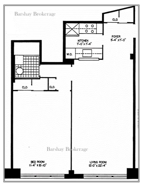 Real estate property located at 33 GREENWICH #2A, NewYork, New York City, NY