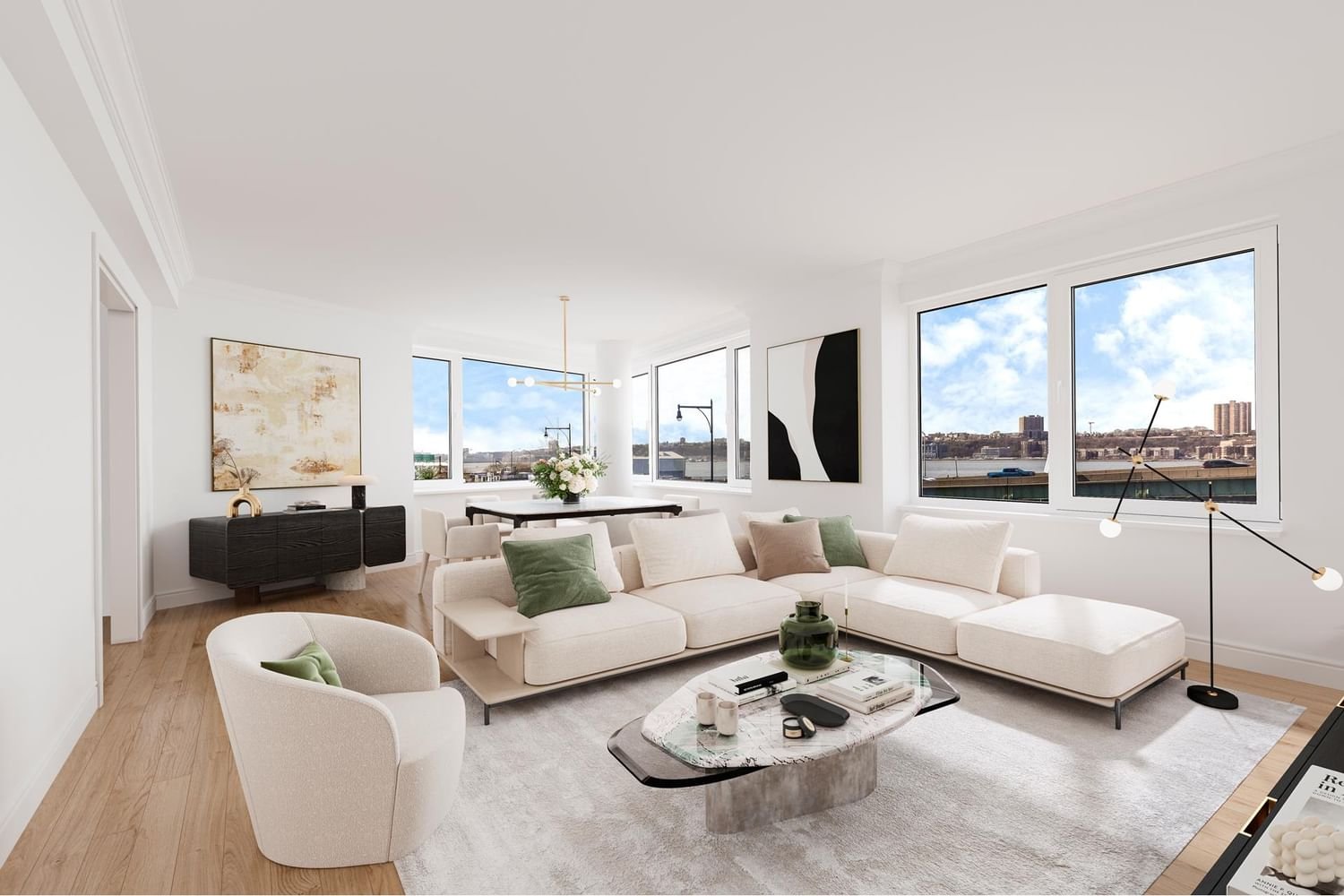 Real estate property located at 80 Riverside #3L, New York, New York City, NY