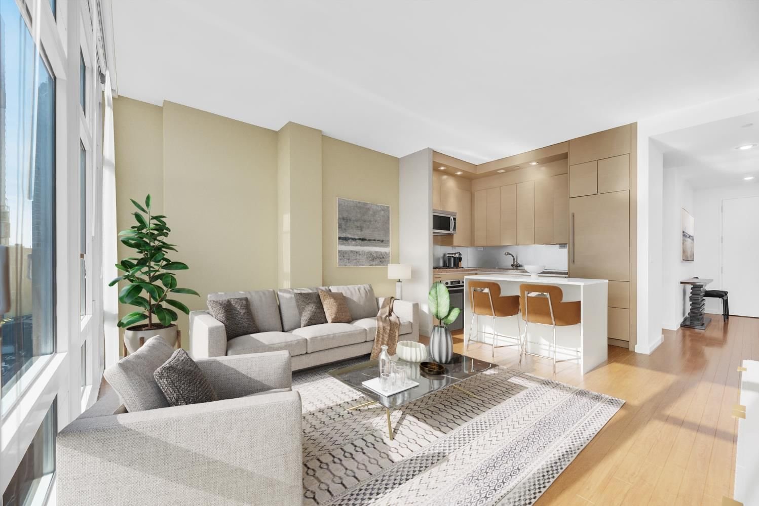 Real estate property located at 1600 Broadway #15D, New York, New York City, NY