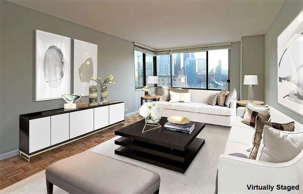 Real estate property located at 350 50TH #17C, NewYork, Hells Kitchen, New York City, NY