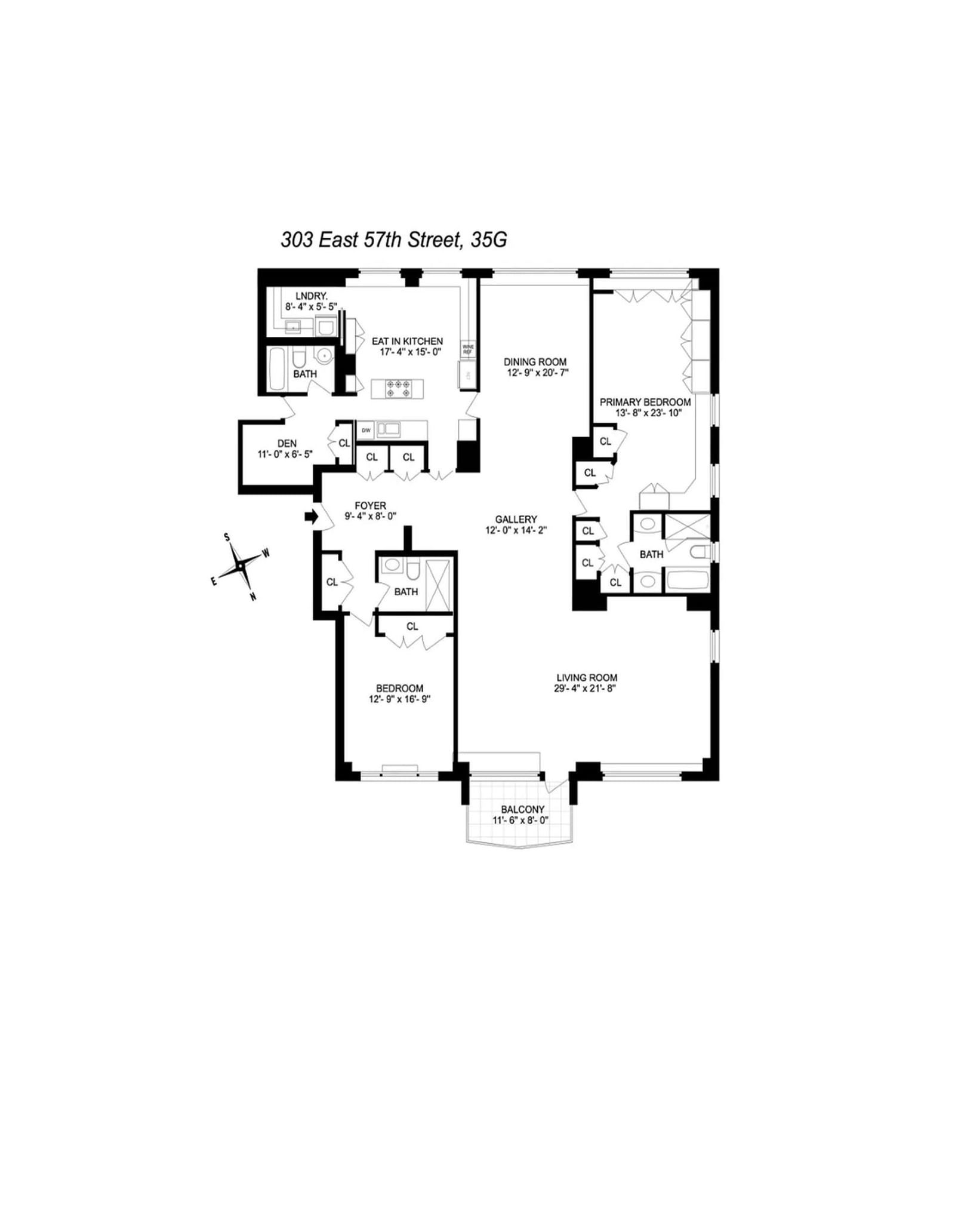 Real estate property located at 303 57TH #35G, NewYork, Sutton Place, New York City, NY