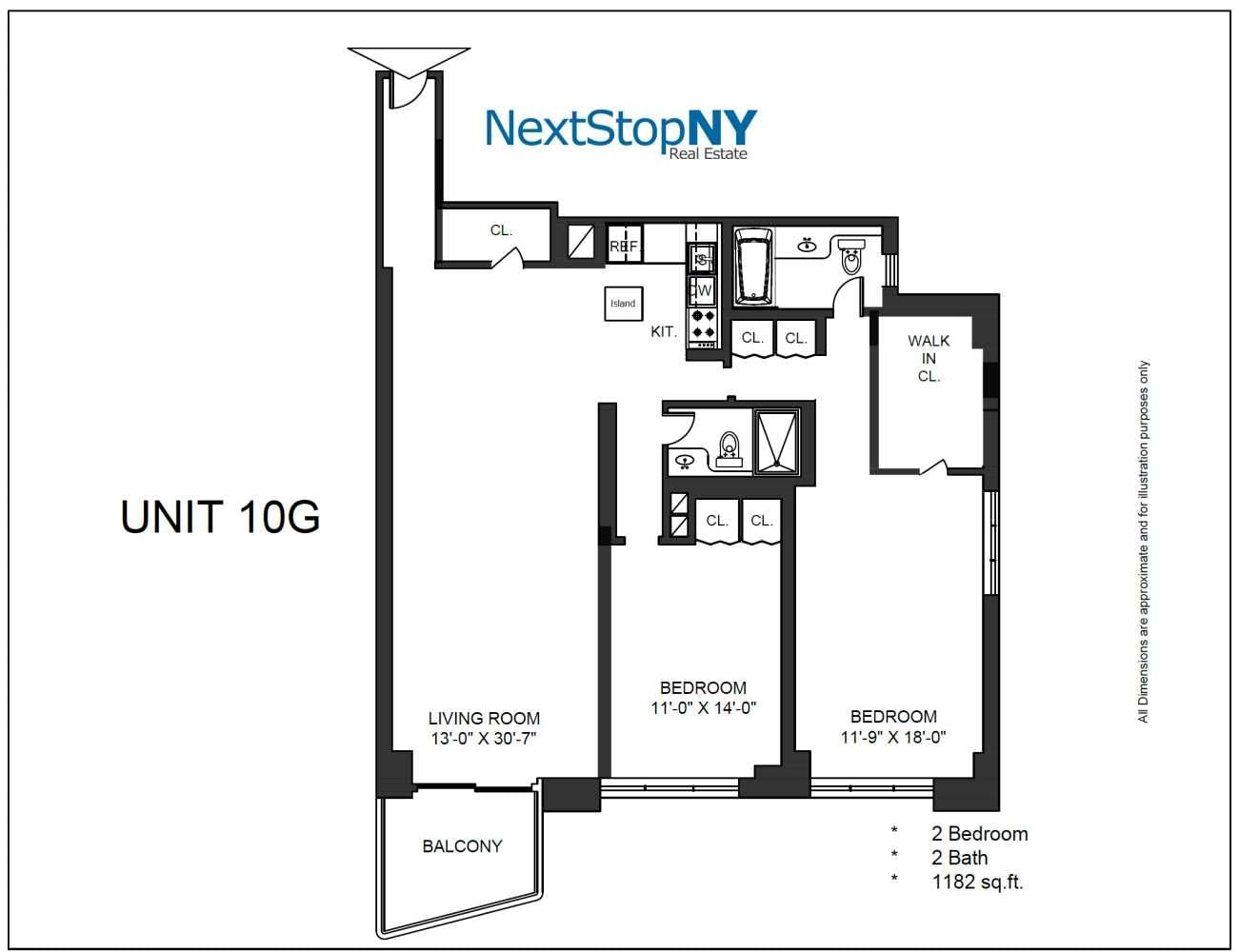 Real estate property located at 400 56TH #10G, NewYork, New York City, NY